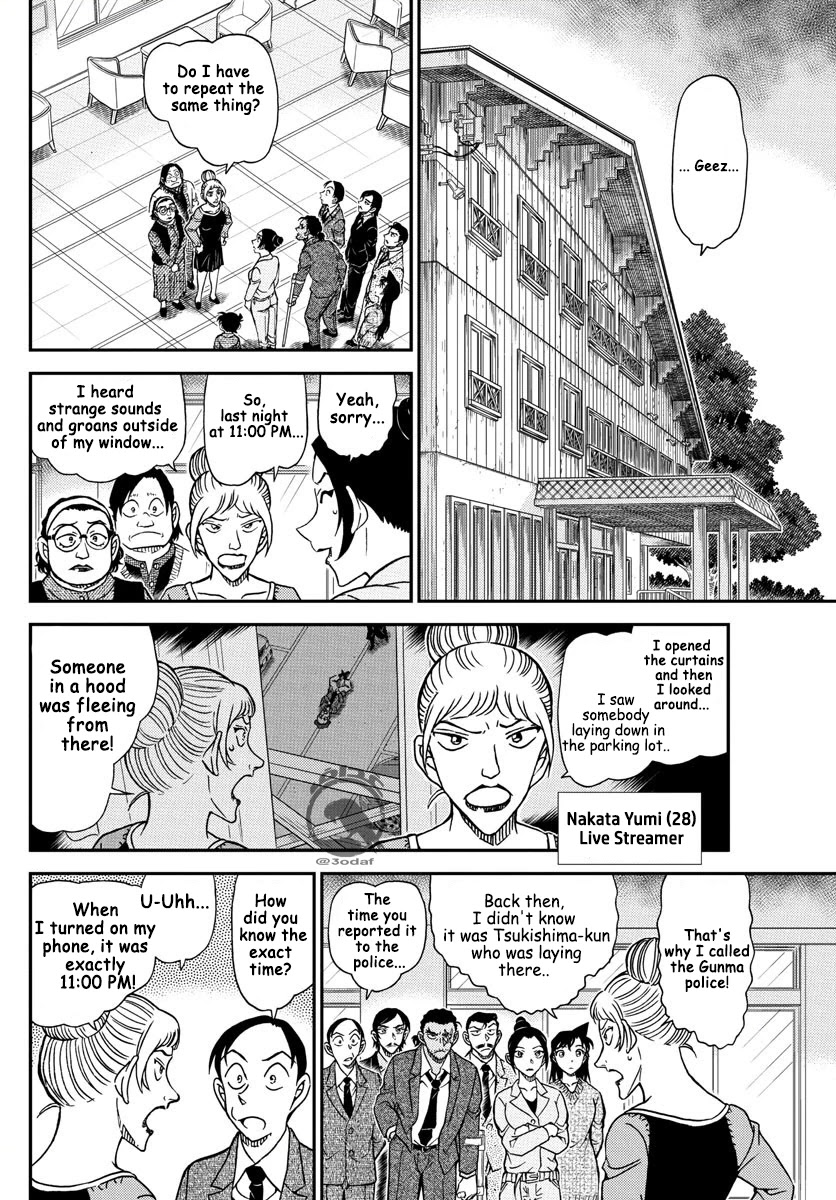 Detective Conan Chapter 1082 page 11 - Chapter 1082: The Murder on Top of the Line