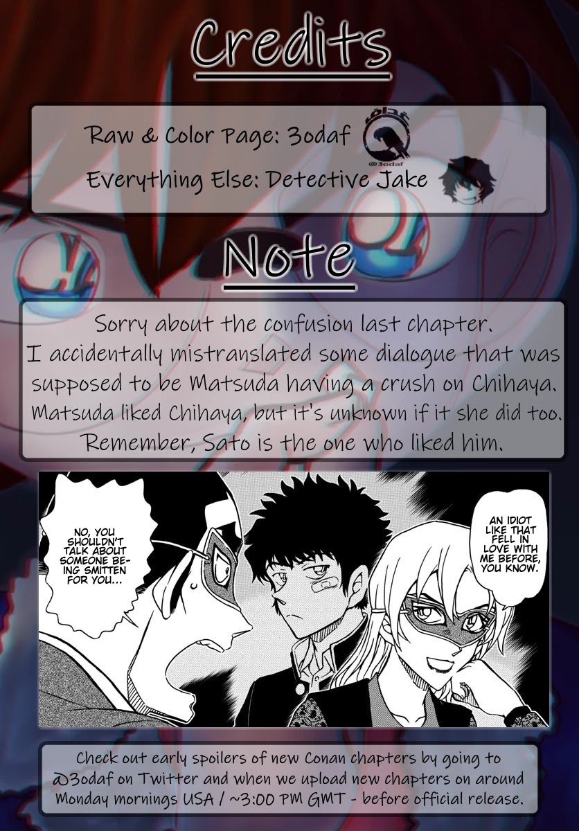 Detective Conan Chapter 1086 page 18 - Chapter 1086