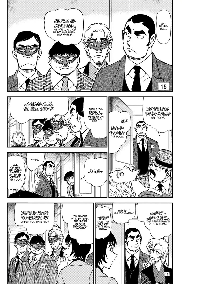 Detective Conan Chapter 1086 page 5 - Chapter 1086