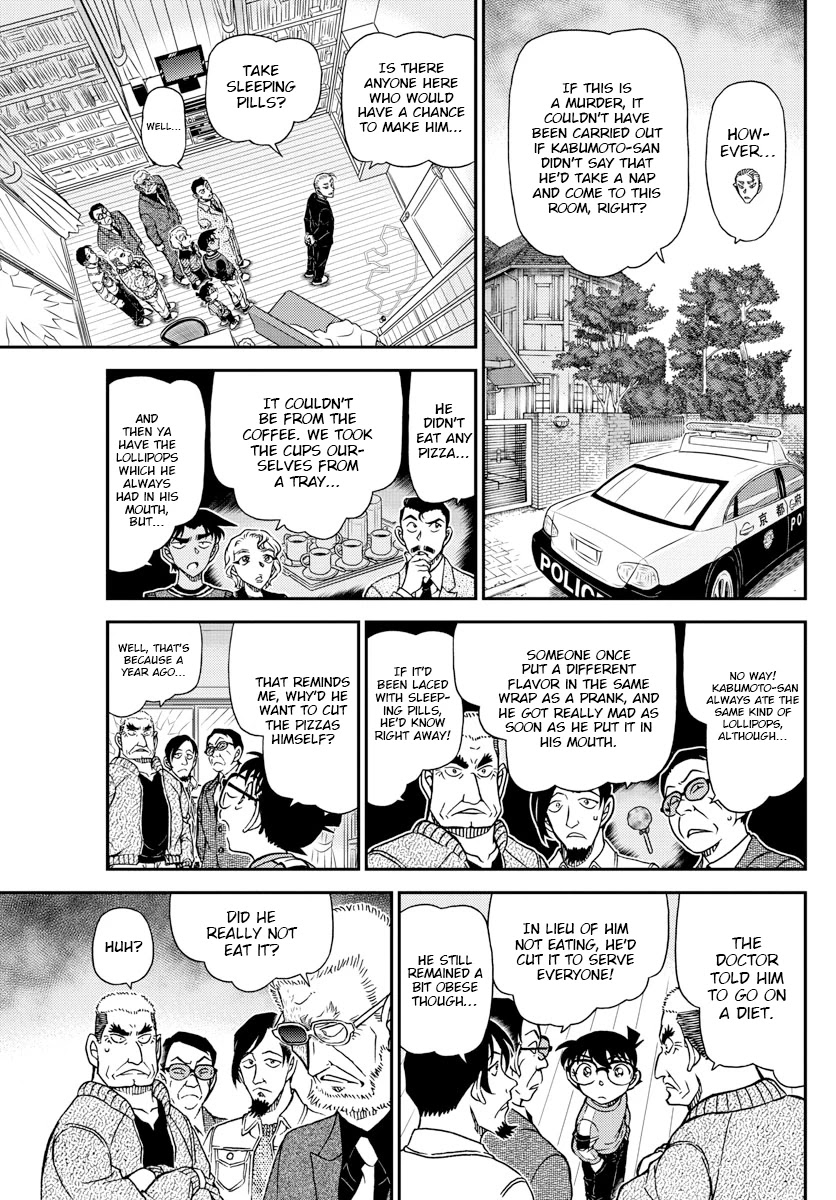 Detective Conan Chapter 1089 page 11 - Chapter 1089: The Half-Open Door