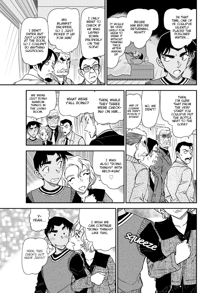 Detective Conan Chapter 1089 page 9 - Chapter 1089: The Half-Open Door