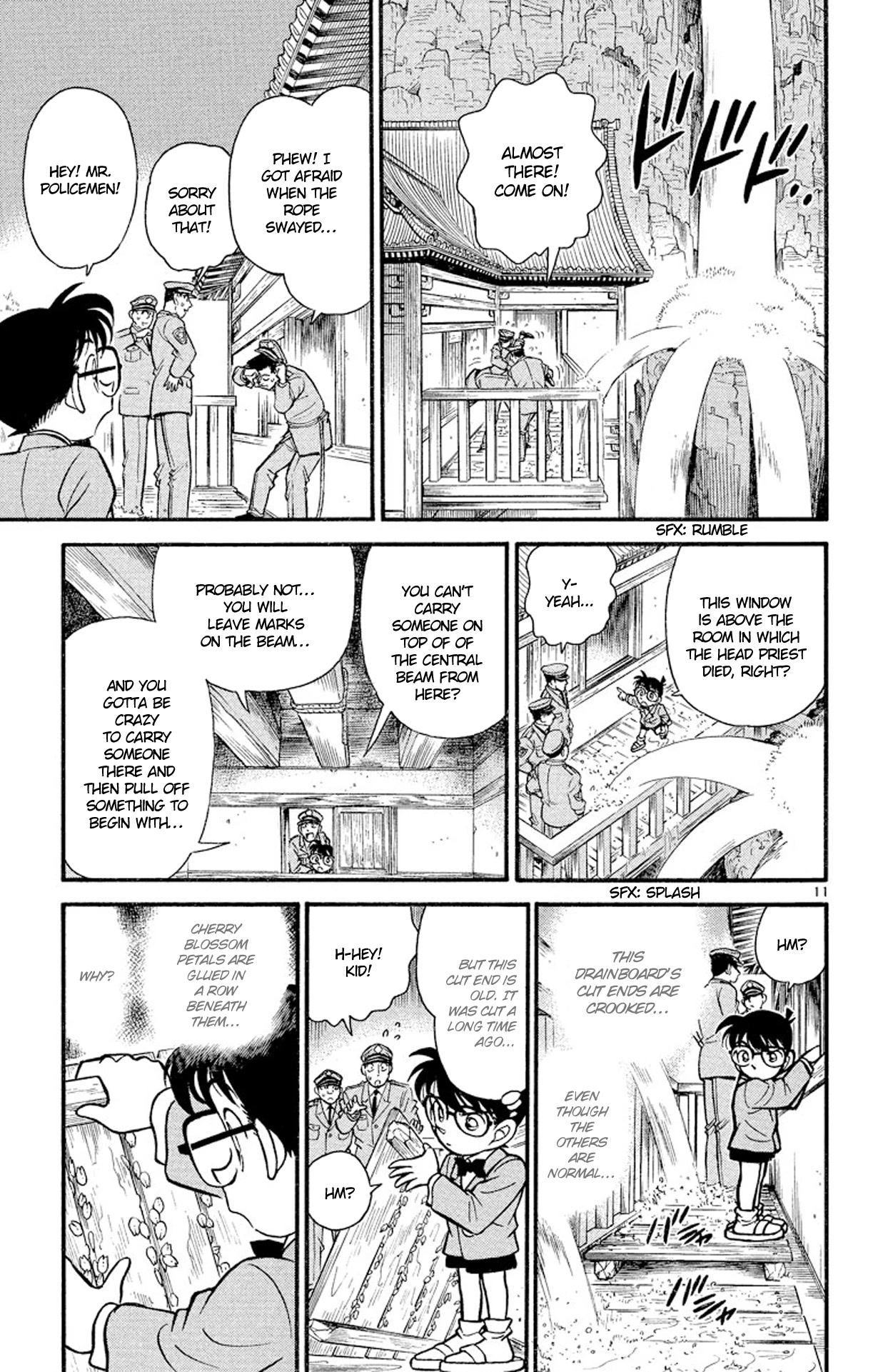 Detective Conan Chapter 109 page 12 - Chapter 109: Cherry Blossom & the Hole in the Wall