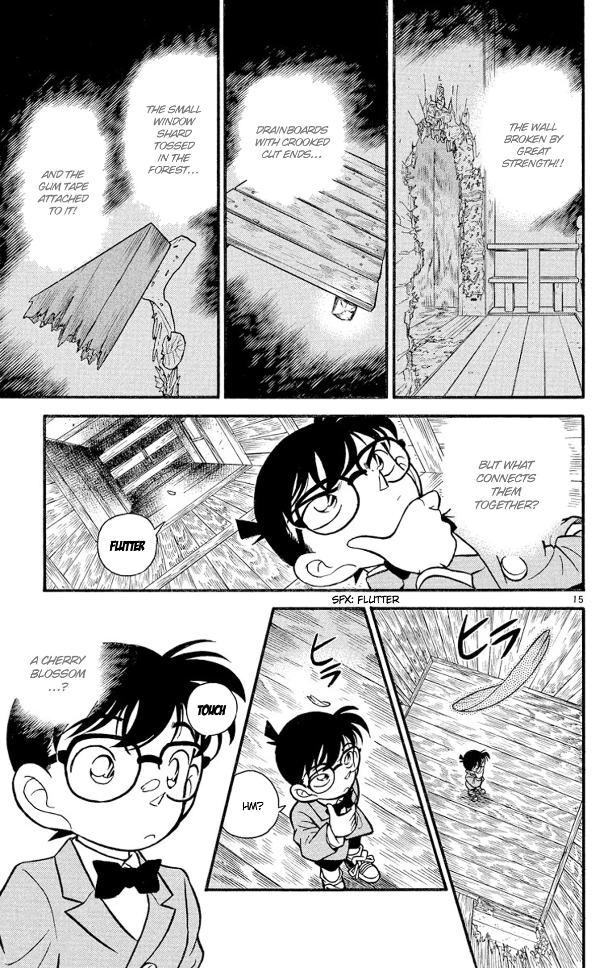 Detective Conan Chapter 109 page 16 - Chapter 109: Cherry Blossom & the Hole in the Wall