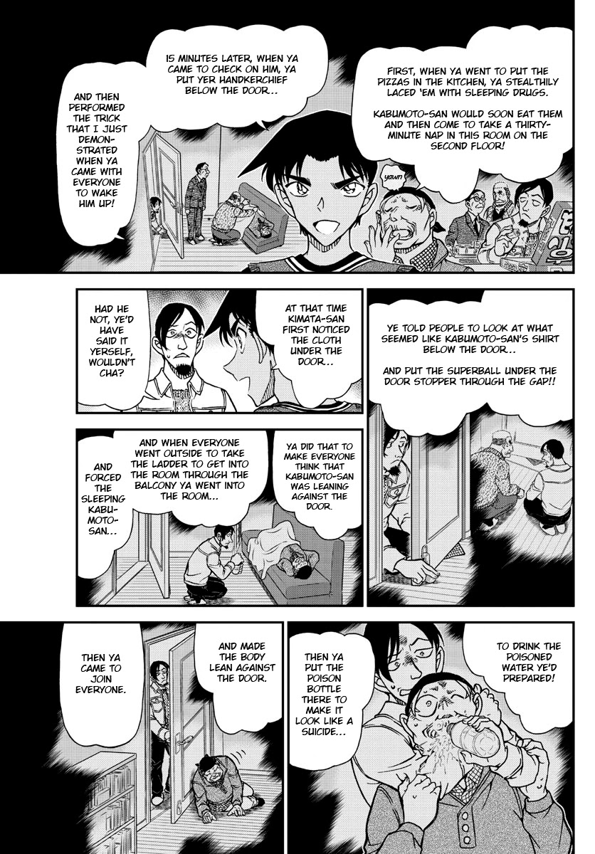 Detective Conan Chapter 1090 page 11 - Chapter 1090: The Truth Behind the Door