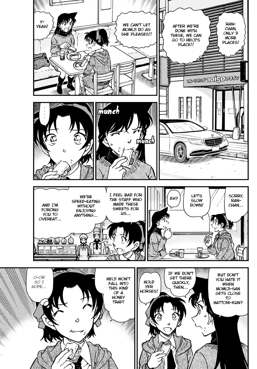 Detective Conan Chapter 1090 page 5 - Chapter 1090: The Truth Behind the Door