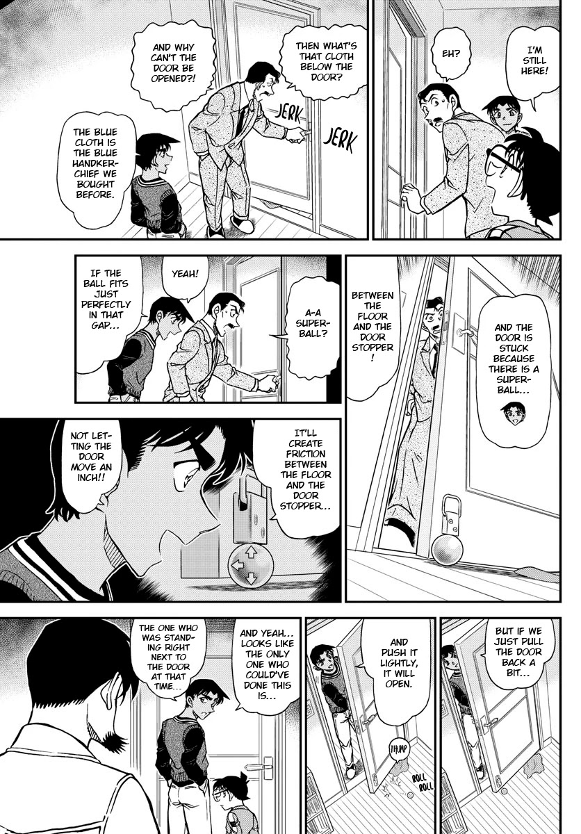 Detective Conan Chapter 1090 page 9 - Chapter 1090: The Truth Behind the Door