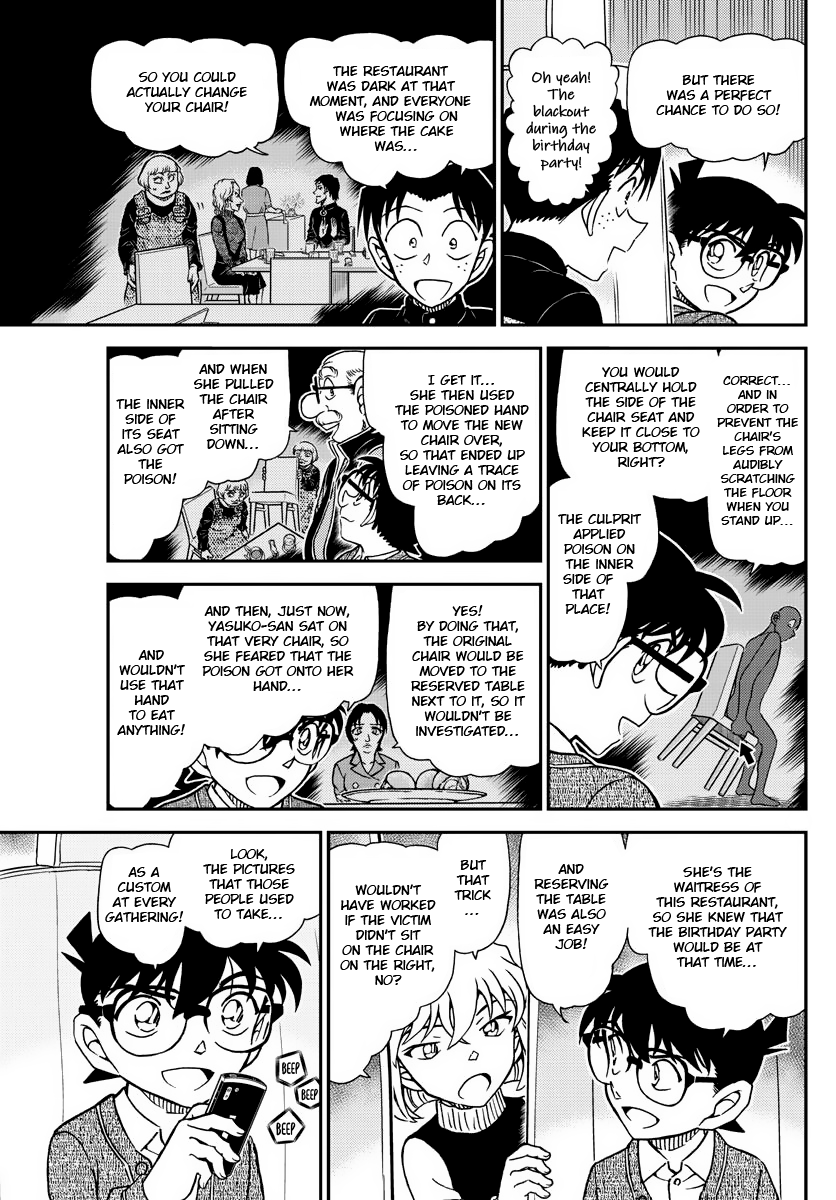 Detective Conan Chapter 1093 page 9 - Chapter 1093: Photogenic