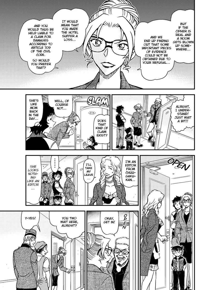 Detective Conan Chapter 1095 page 13 - Chapter 1095: The Three Ciphers