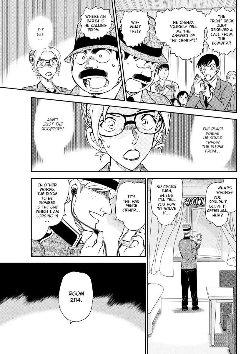 Detective Conan Chapter 1096 page 11 - Chapter 1096: The Secret of the Squares