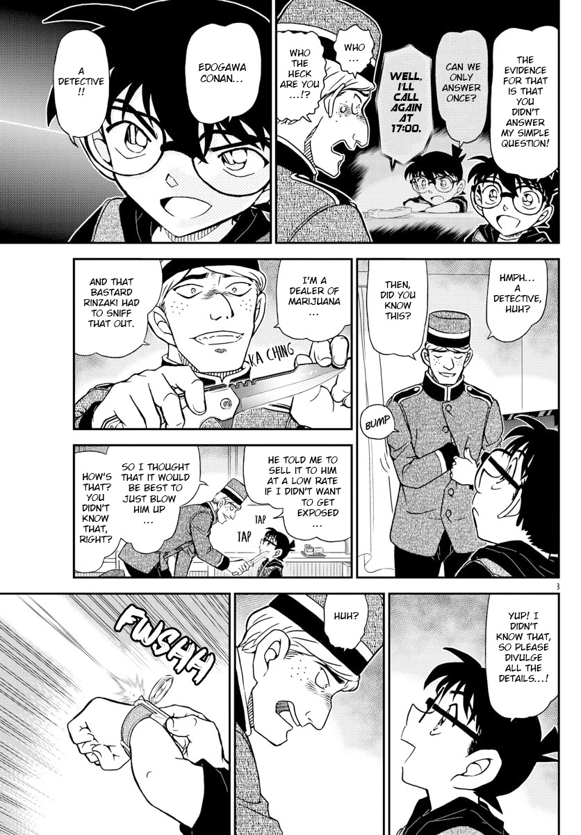 Detective Conan Chapter 1096 page 13 - Chapter 1096: The Secret of the Squares