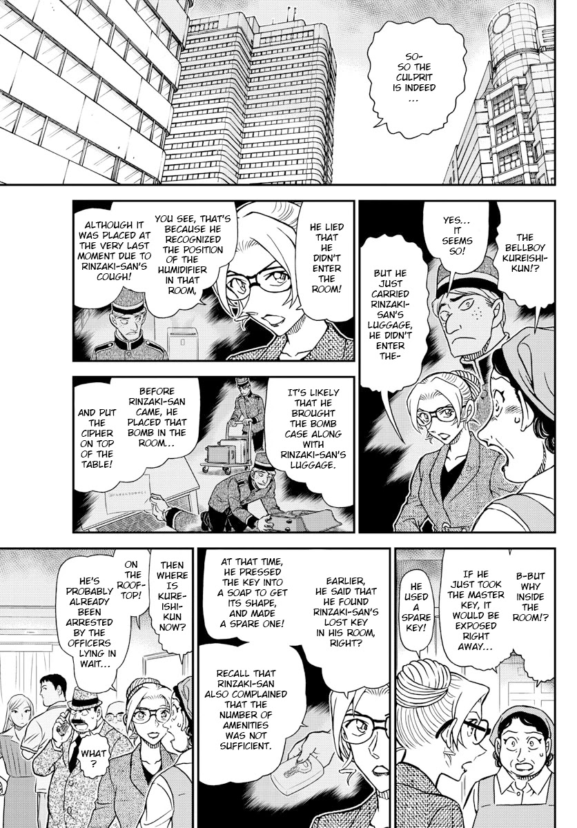 Detective Conan Chapter 1096 page 9 - Chapter 1096: The Secret of the Squares