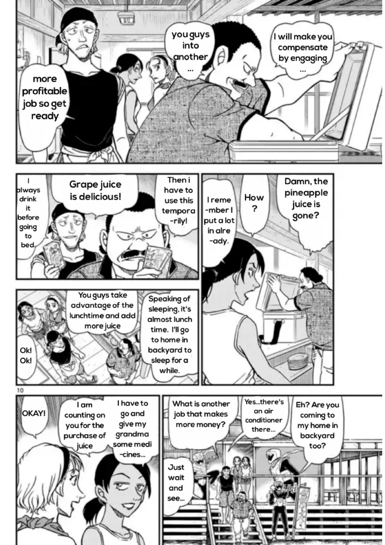 Detective Conan Chapter 1097 page 10 - Chapter 1097: Companions