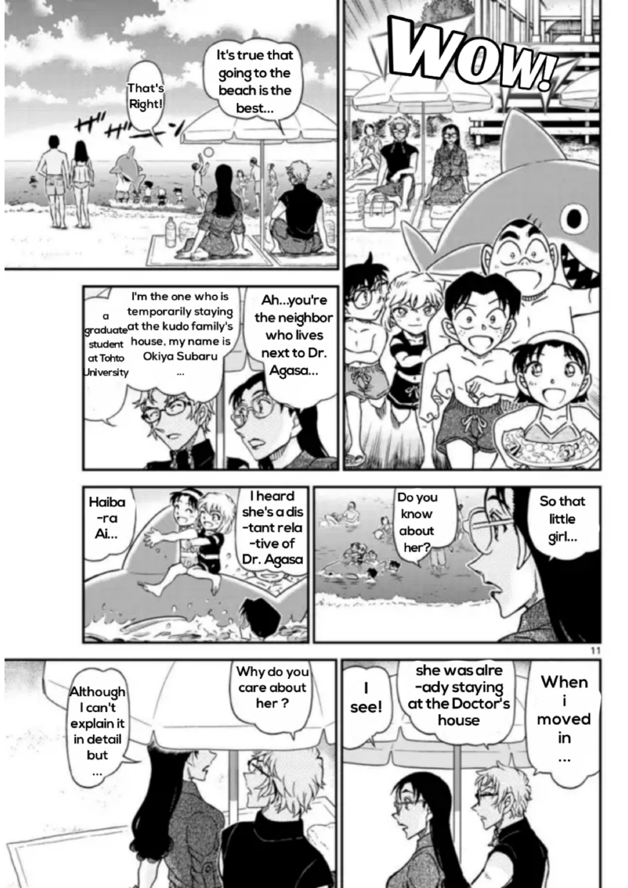 Detective Conan Chapter 1097 page 11 - Chapter 1097: Companions