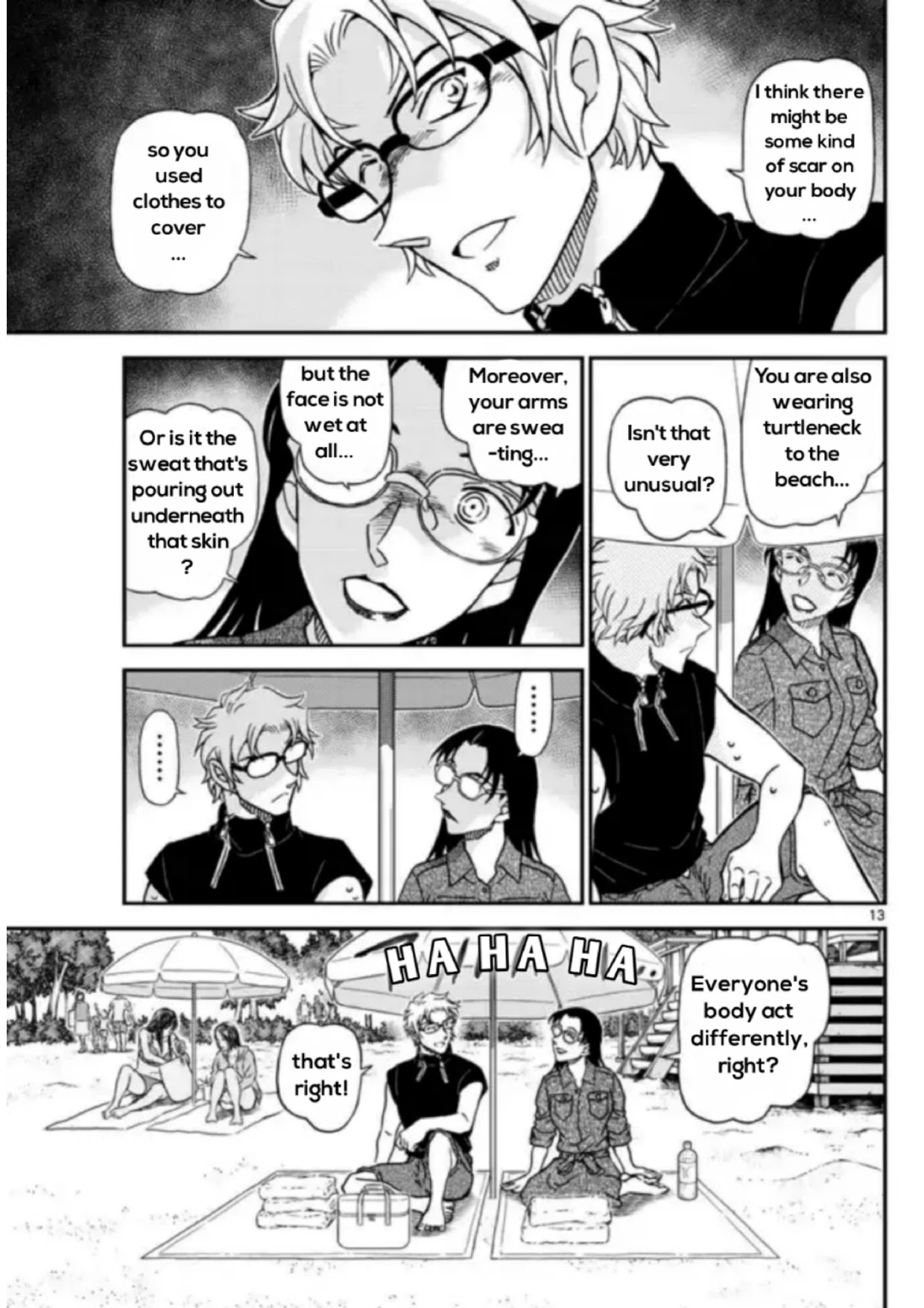 Detective Conan Chapter 1097 page 13 - Chapter 1097: Companions
