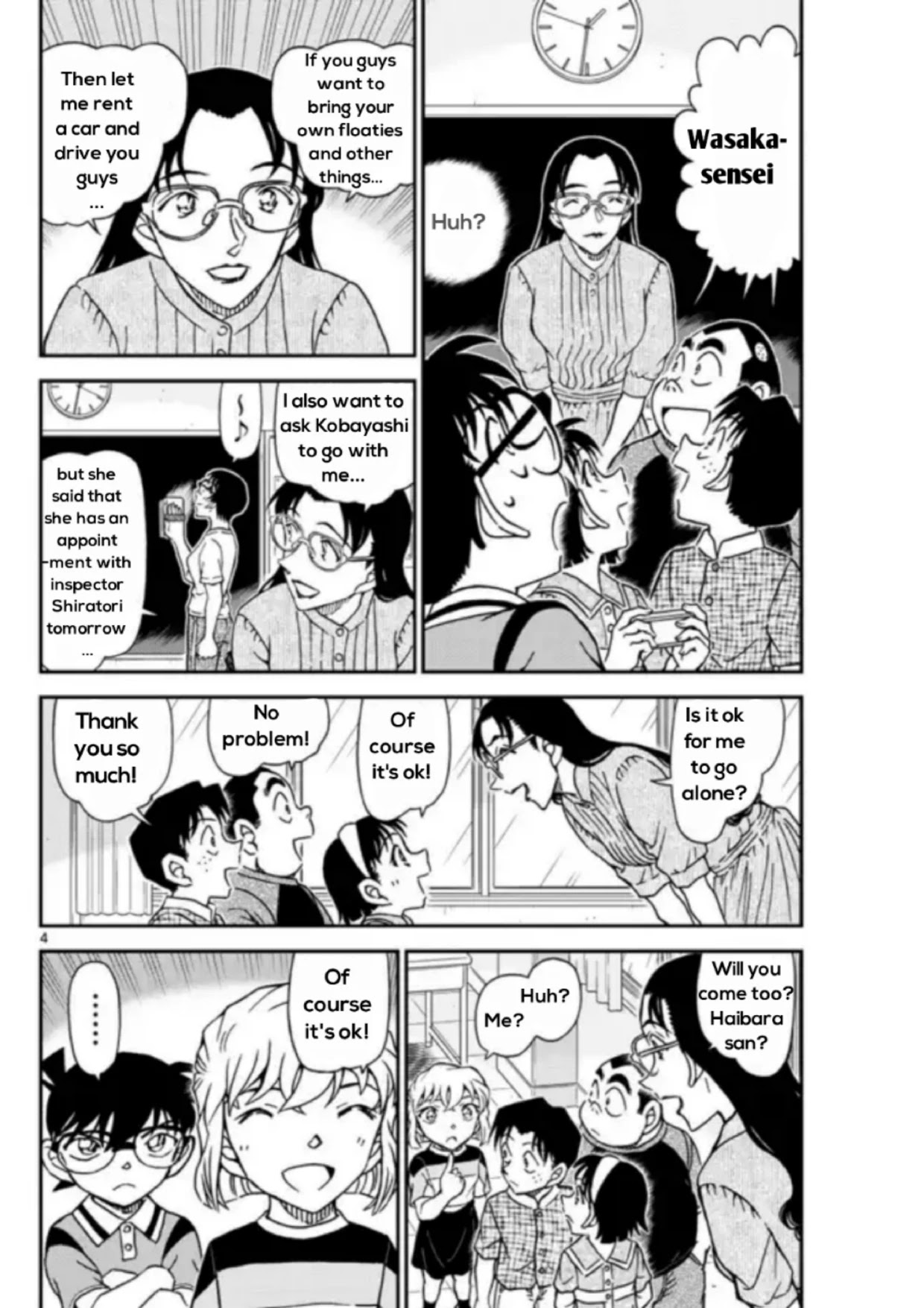 Detective Conan Chapter 1097 page 4 - Chapter 1097: Companions
