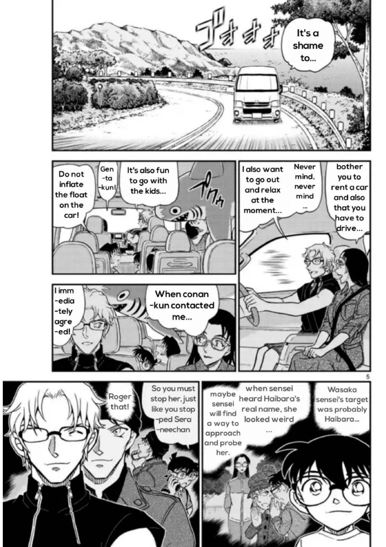 Detective Conan Chapter 1097 page 5 - Chapter 1097: Companions