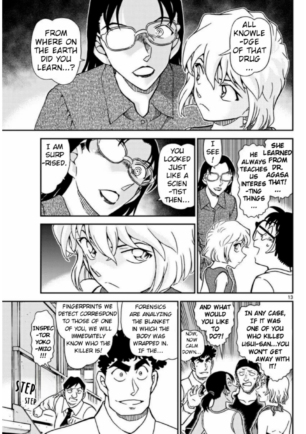Detective Conan Chapter 1098 page 13 - Chapter 1098: Beach House