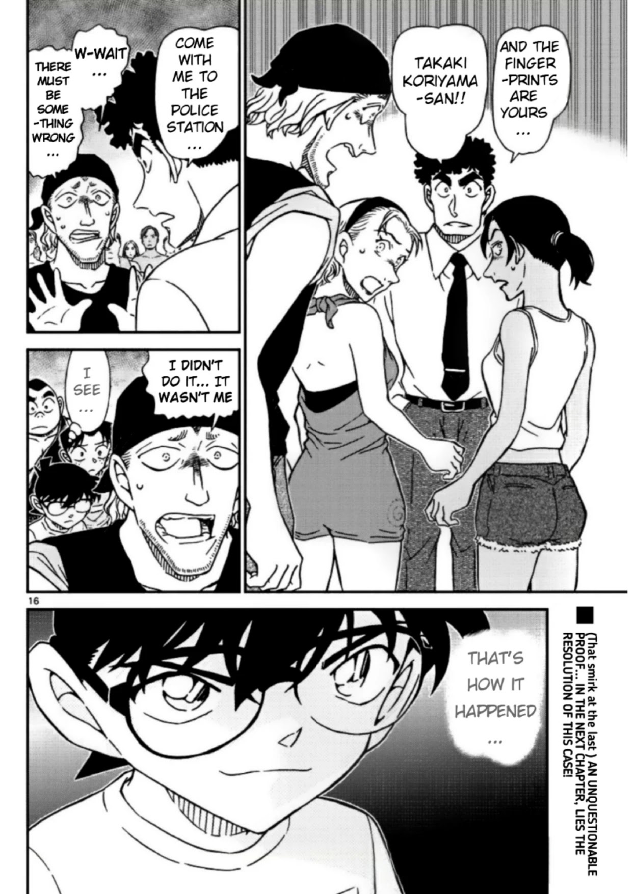 Detective Conan Chapter 1098 page 16 - Chapter 1098: Beach House