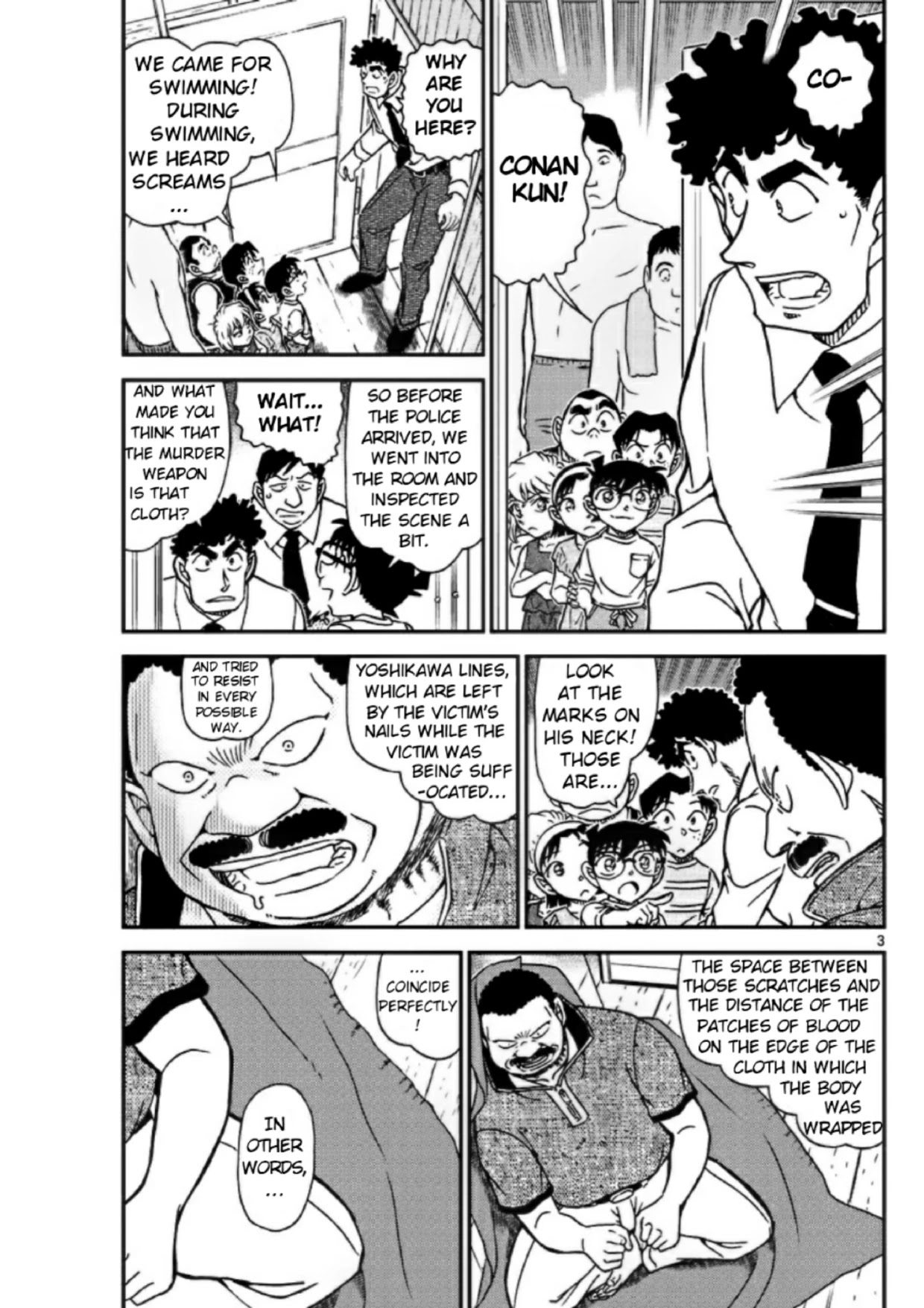 Detective Conan Chapter 1098 page 3 - Chapter 1098: Beach House