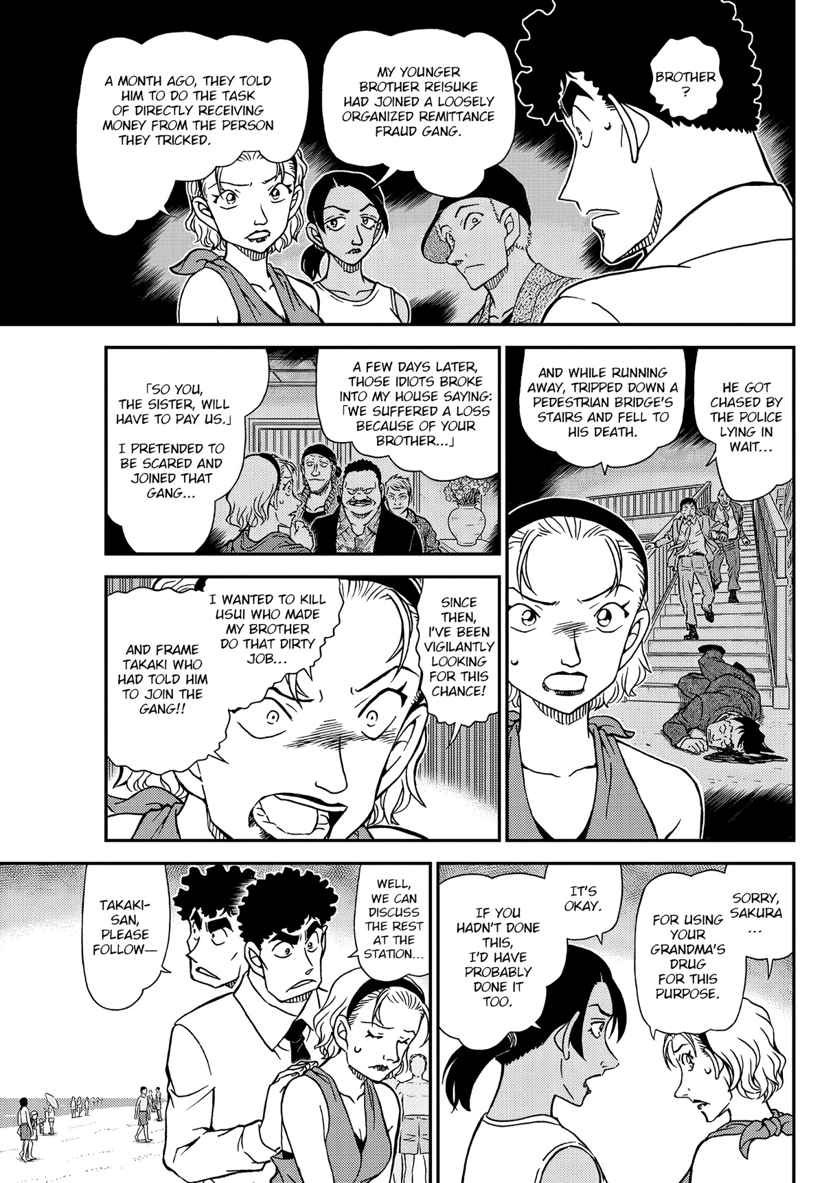Detective Conan Chapter 1099 page 11 - Chapter 1099: Fall Back