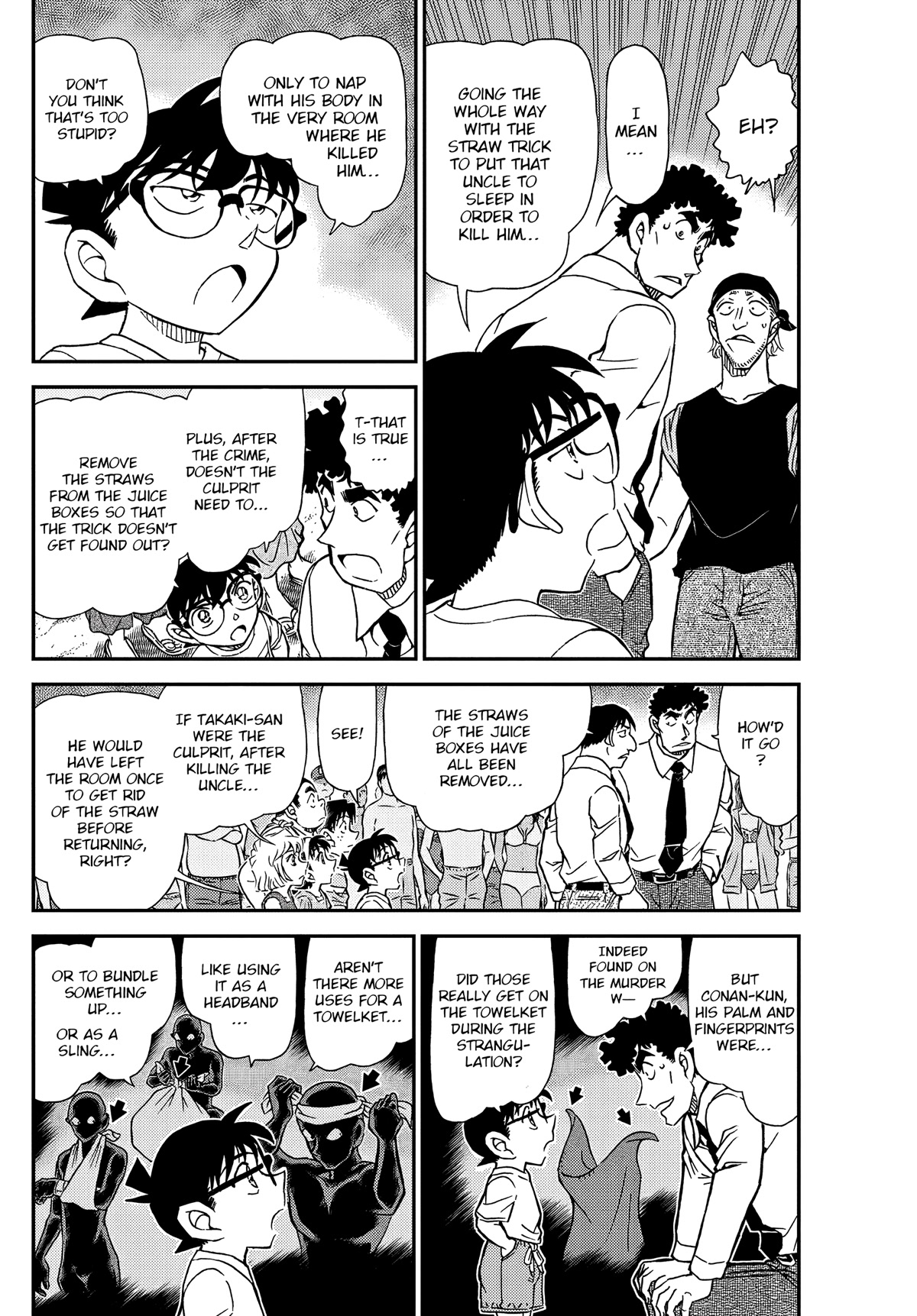 Detective Conan Chapter 1099 page 4 - Chapter 1099: Fall Back