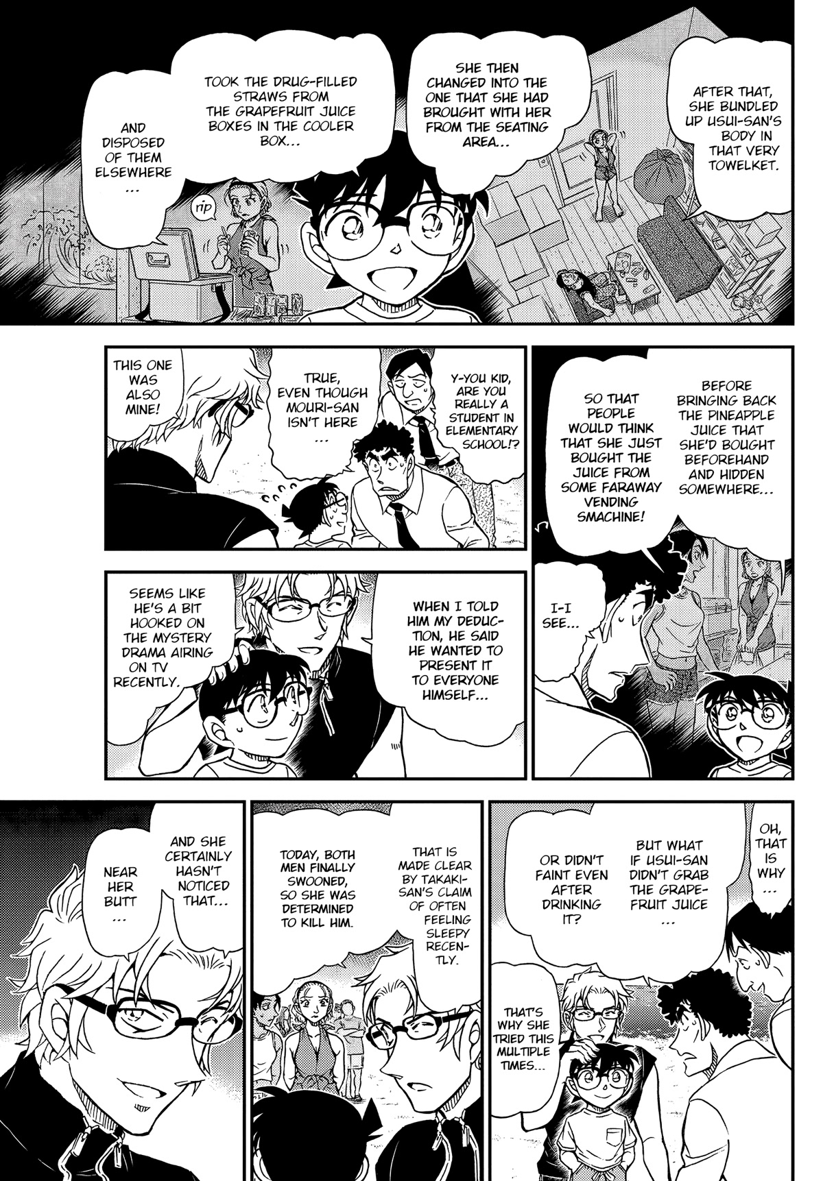 Detective Conan Chapter 1099 page 9 - Chapter 1099: Fall Back