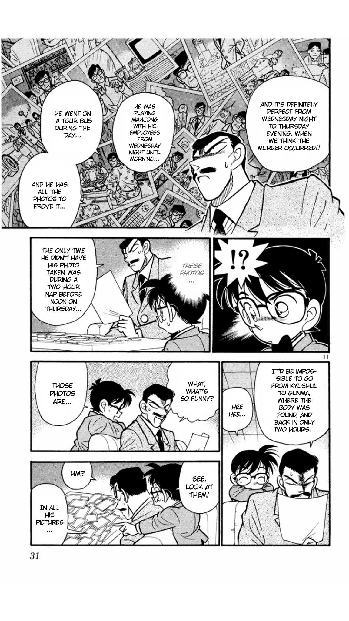 Detective Conan Chapter 11 page 12 - Chapter 11: The Perfect Alibi