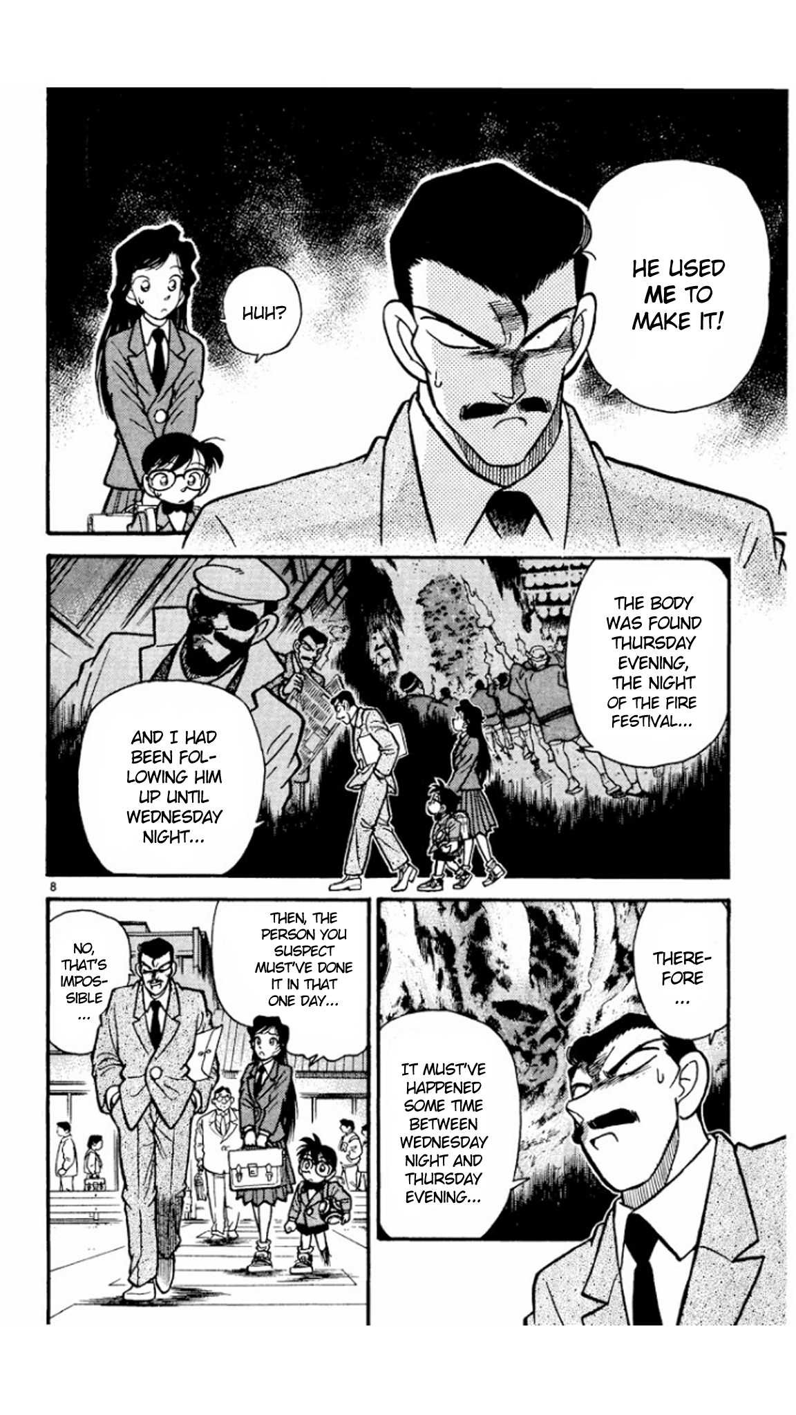 Detective Conan Chapter 11 page 9 - Chapter 11: The Perfect Alibi