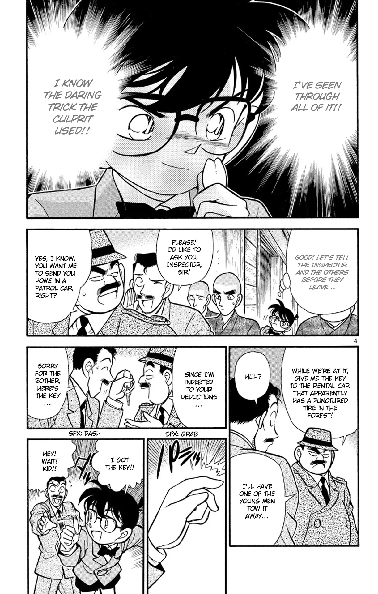 Detective Conan Chapter 110 page 5 - Chapter 110: The Power to Hover