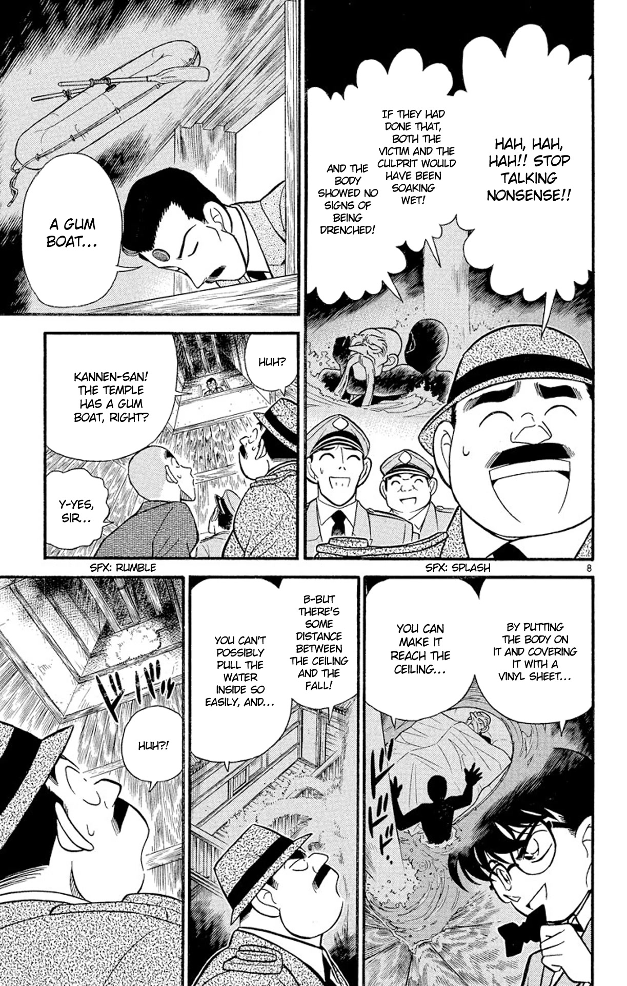Detective Conan Chapter 110 page 9 - Chapter 110: The Power to Hover