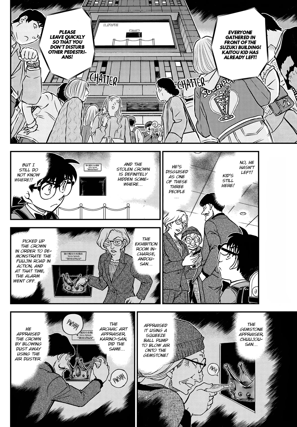 Detective Conan Chapter 1101 page 14 - Chapter 1101: The Search