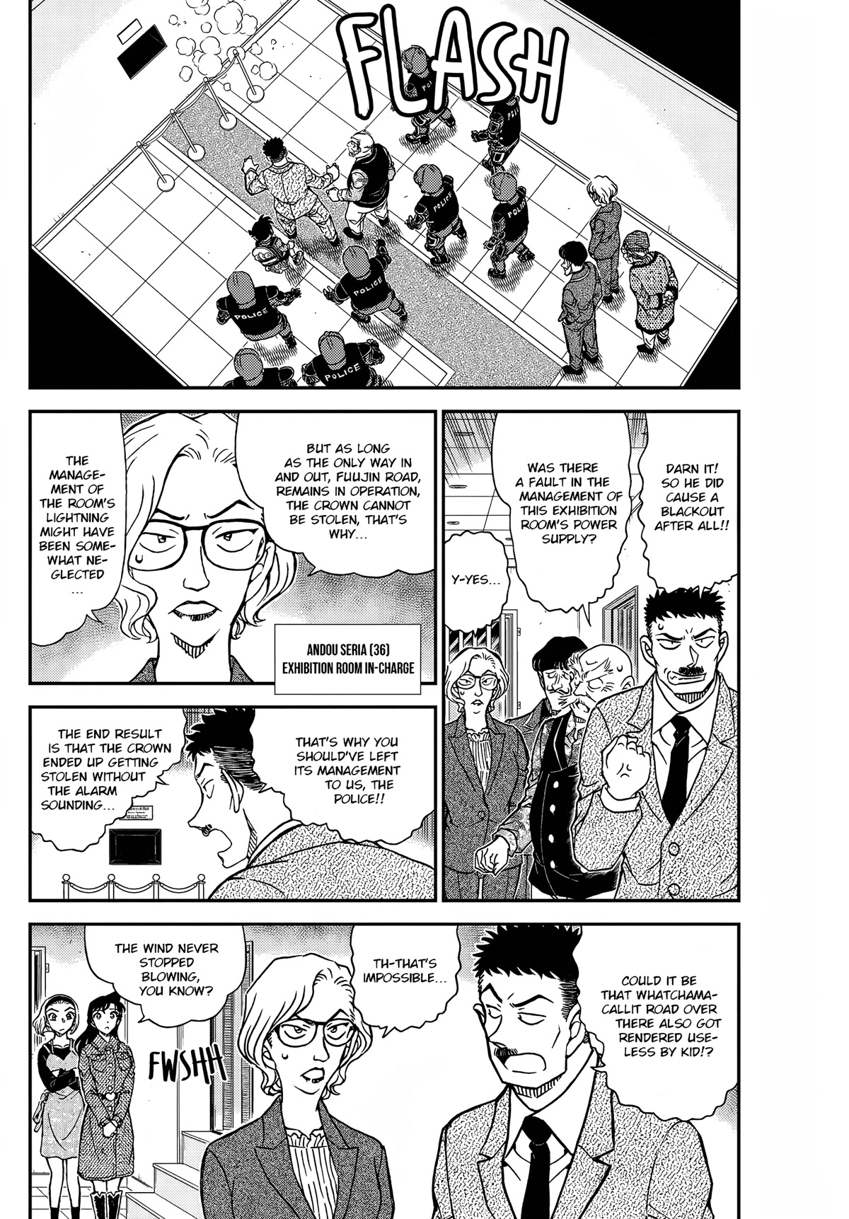 Detective Conan Chapter 1101 page 4 - Chapter 1101: The Search