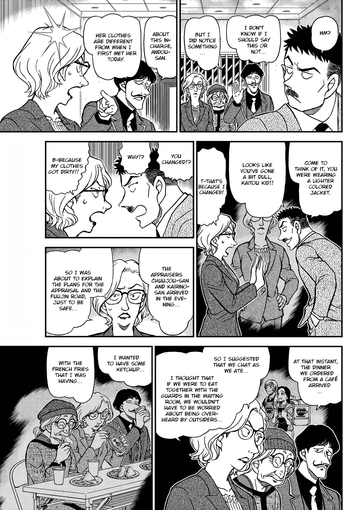 Detective Conan Chapter 1101 page 9 - Chapter 1101: The Search