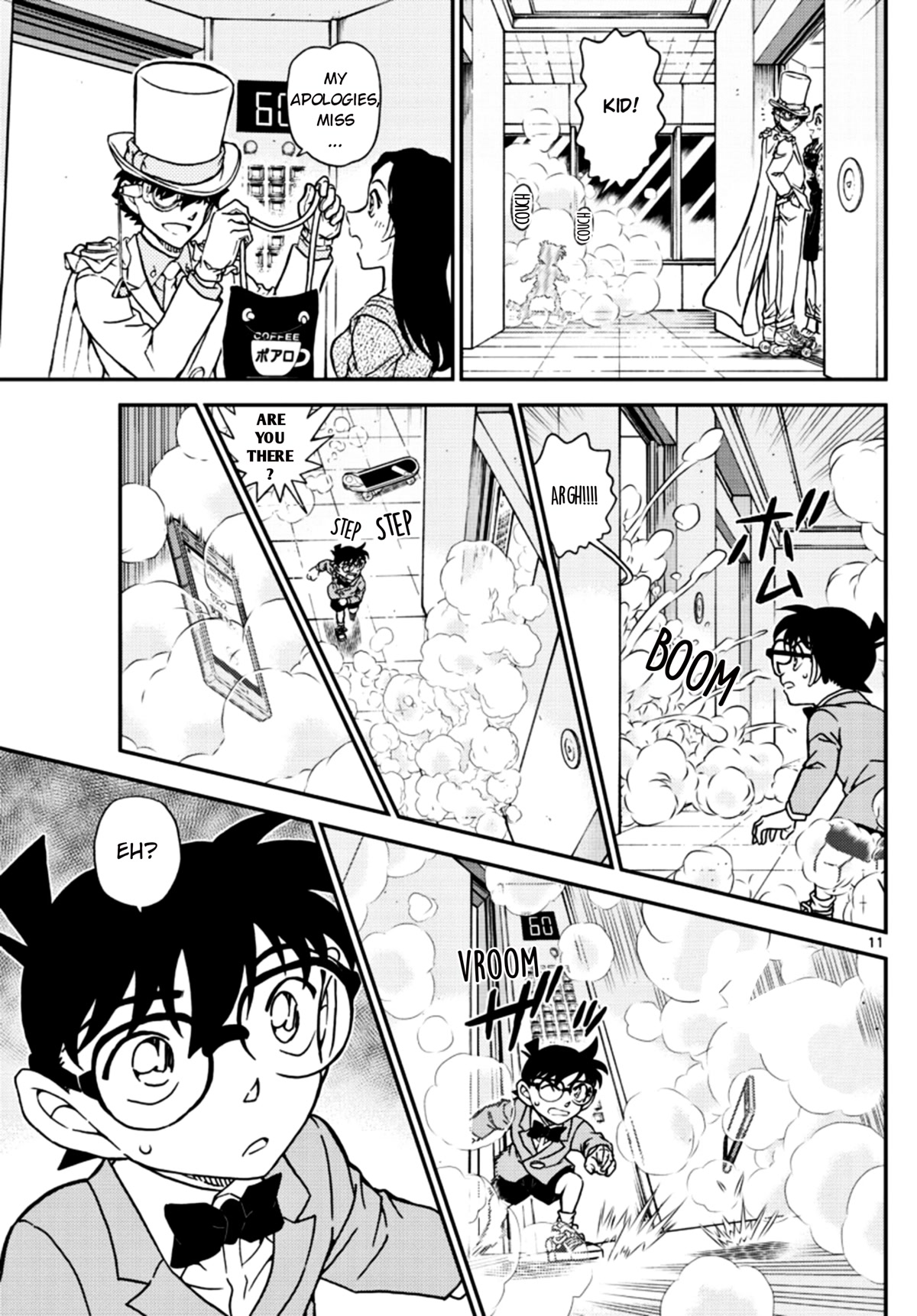 Detective Conan Chapter 1102 page 11 - Chapter 1102: Front And The Back