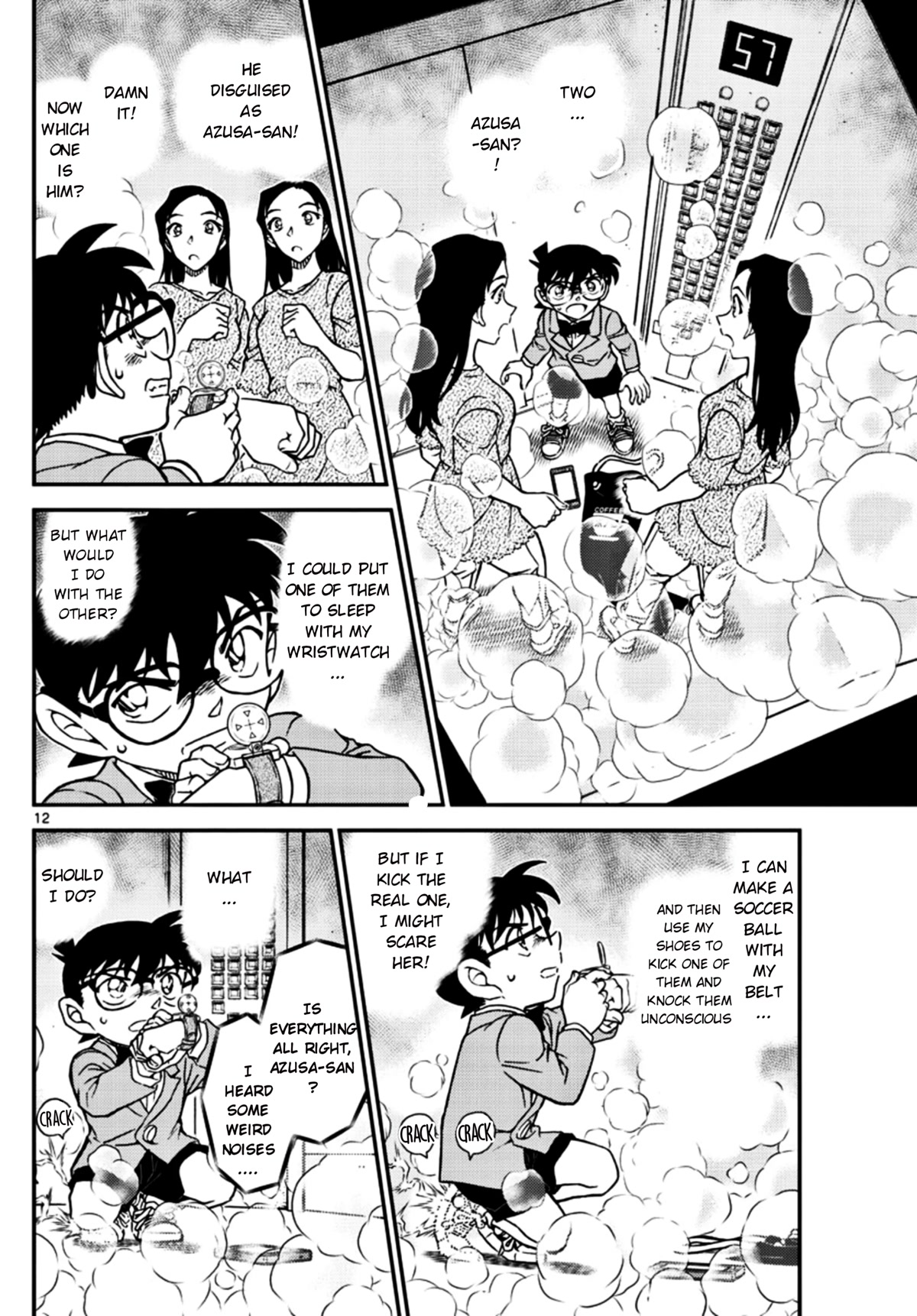 Detective Conan Chapter 1102 page 12 - Chapter 1102: Front And The Back