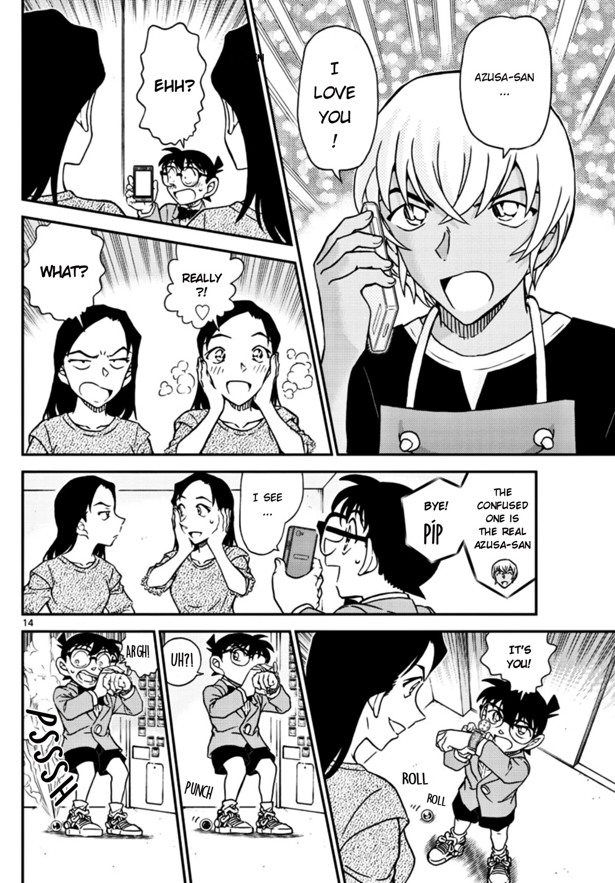 Detective Conan Chapter 1102 page 14 - Chapter 1102: Front And The Back