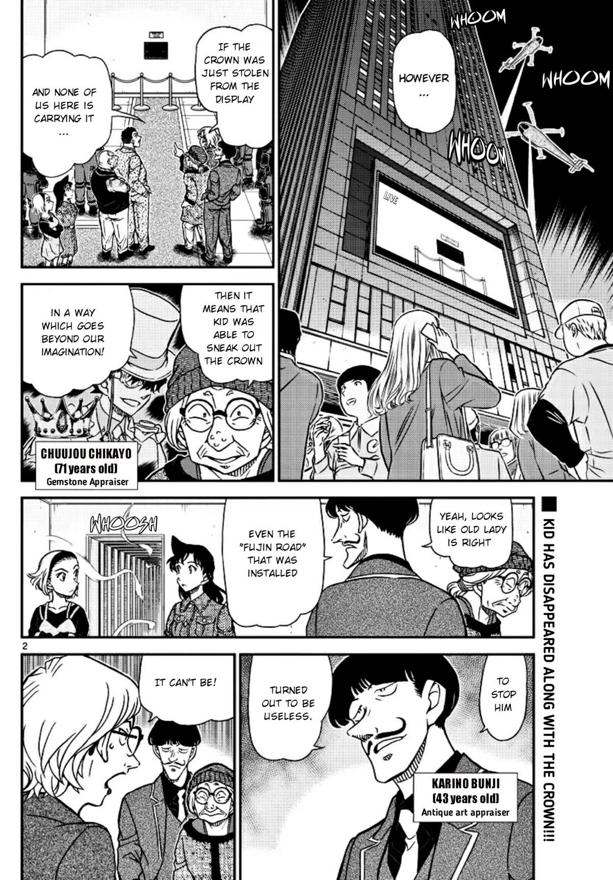 Detective Conan Chapter 1102 page 2 - Chapter 1102: Front And The Back
