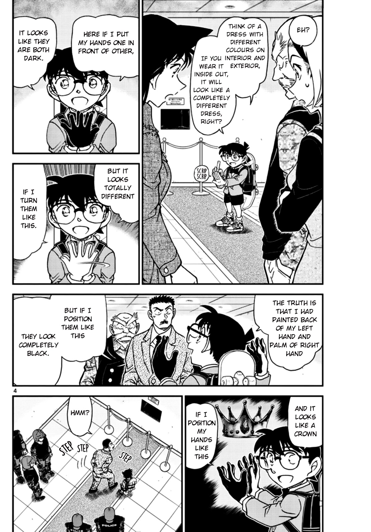 Detective Conan Chapter 1102 page 4 - Chapter 1102: Front And The Back