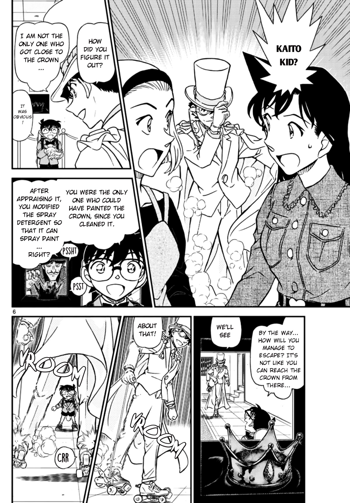 Detective Conan Chapter 1102 page 6 - Chapter 1102: Front And The Back