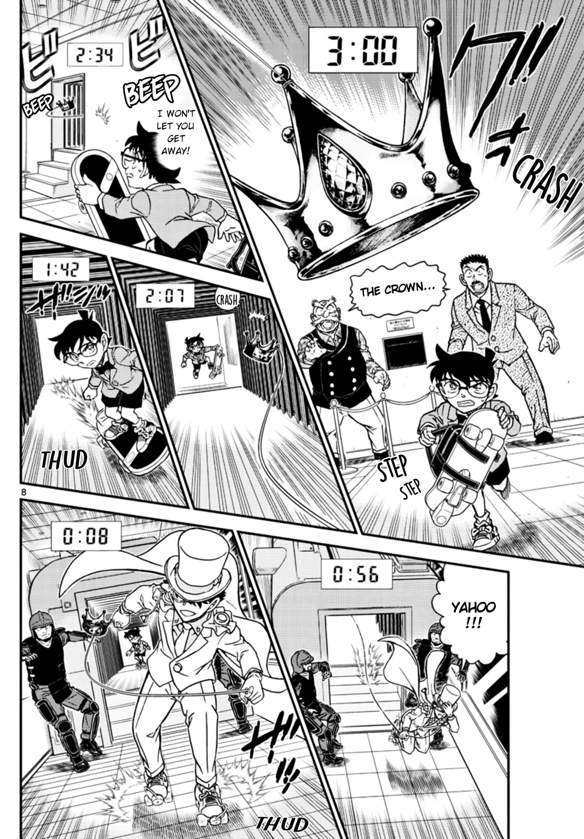 Detective Conan Chapter 1102 page 8 - Chapter 1102: Front And The Back