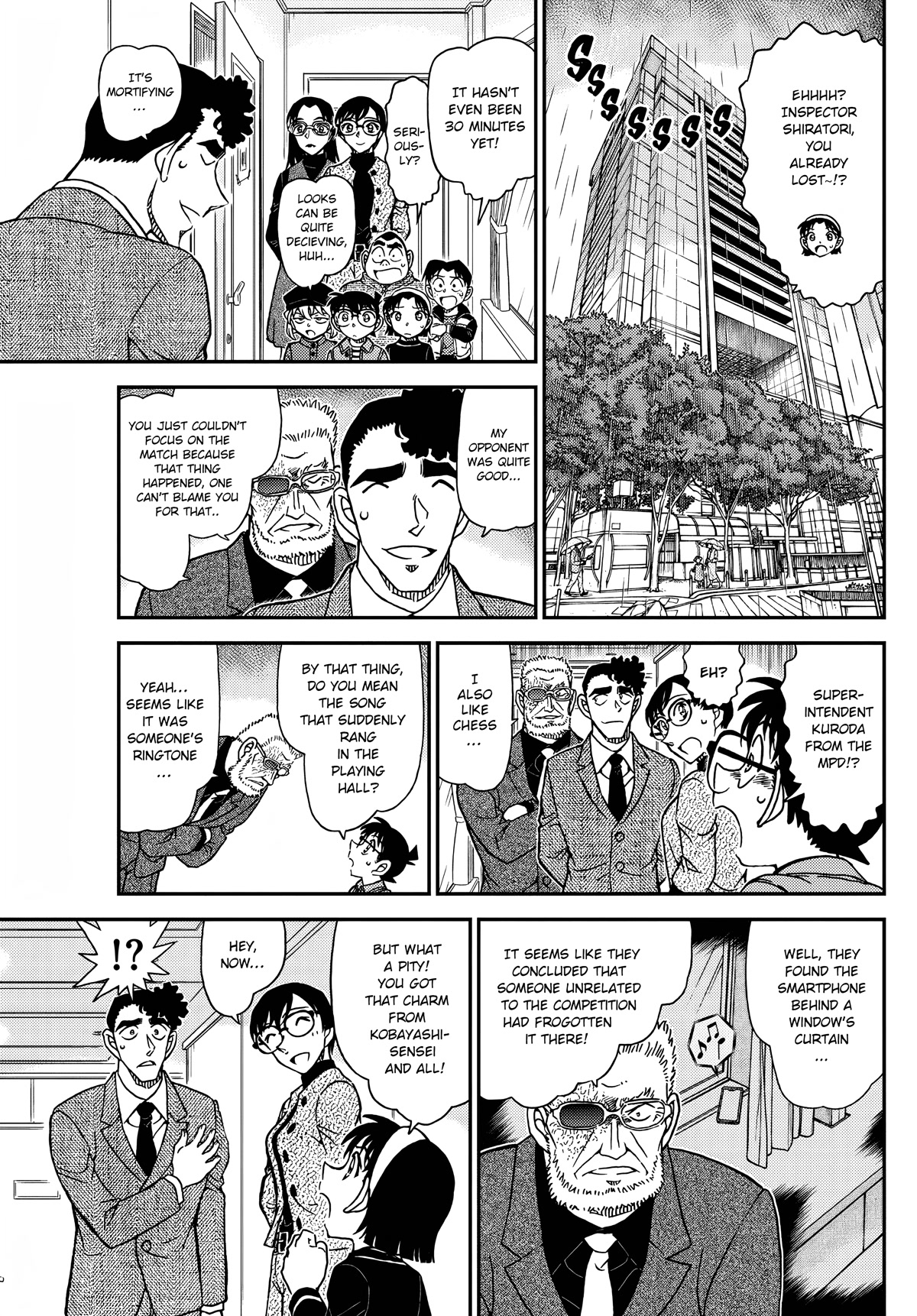Detective Conan Chapter 1103 page 10 - Chapter 1103: The Monochrome Opening