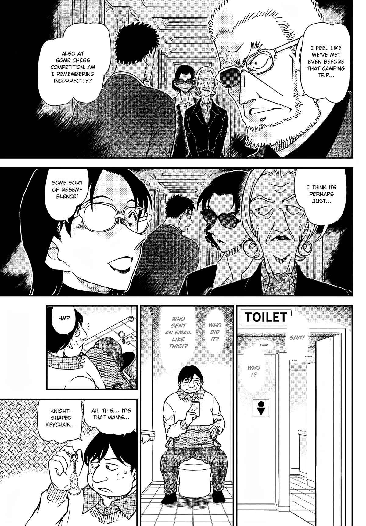 Detective Conan Chapter 1103 page 12 - Chapter 1103: The Monochrome Opening