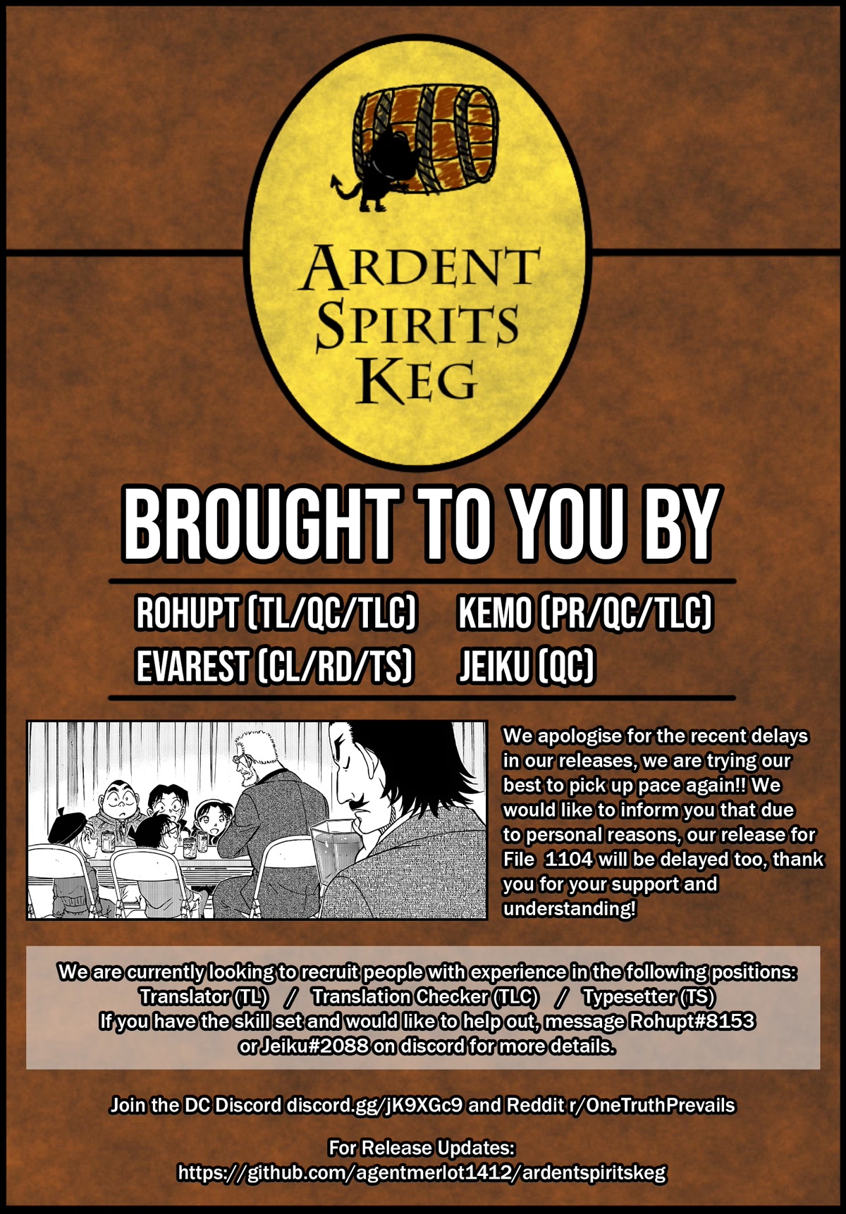 Detective Conan Chapter 1103 page 18 - Chapter 1103: The Monochrome Opening