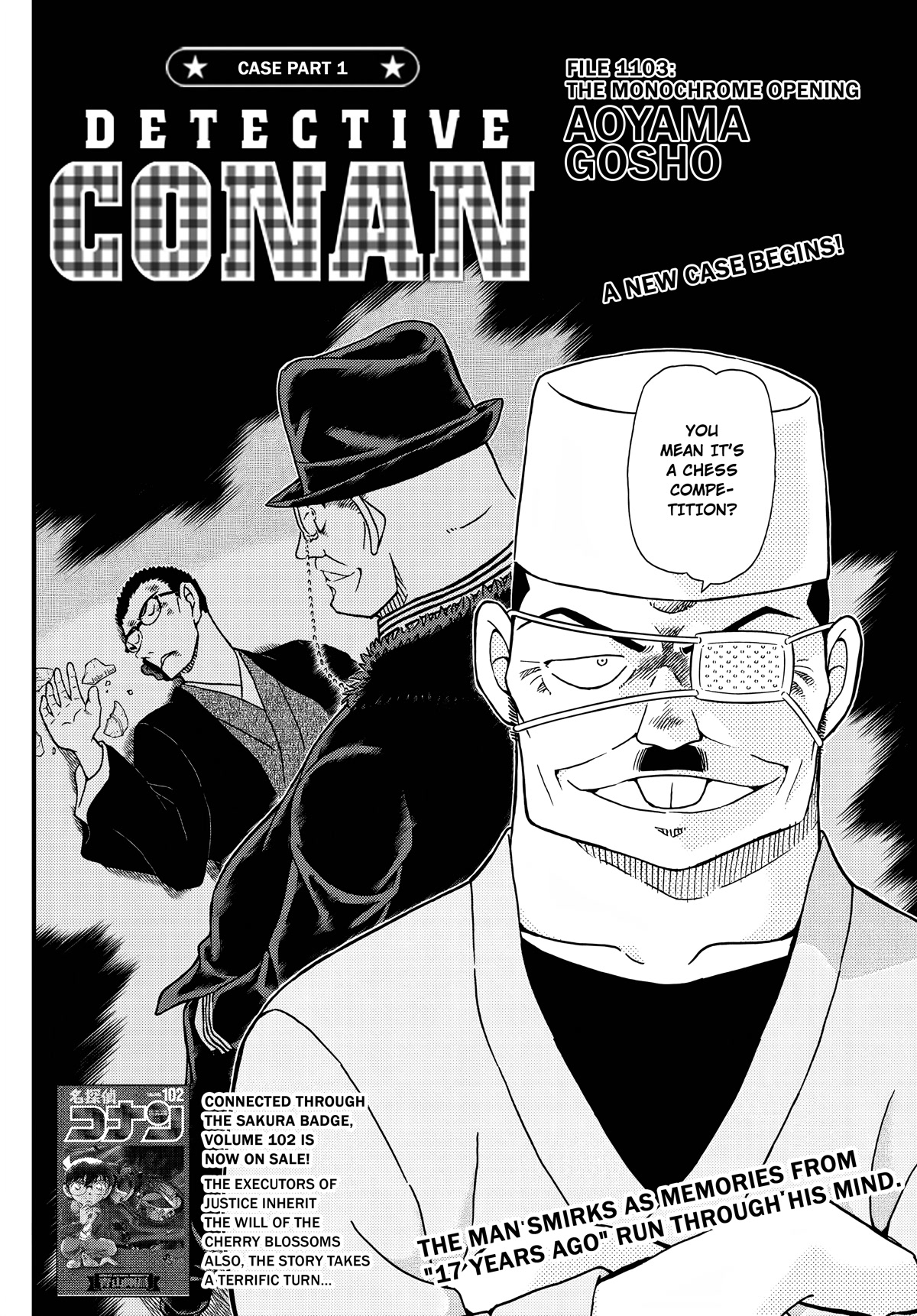 Detective Conan Chapter 1103 page 3 - Chapter 1103: The Monochrome Opening