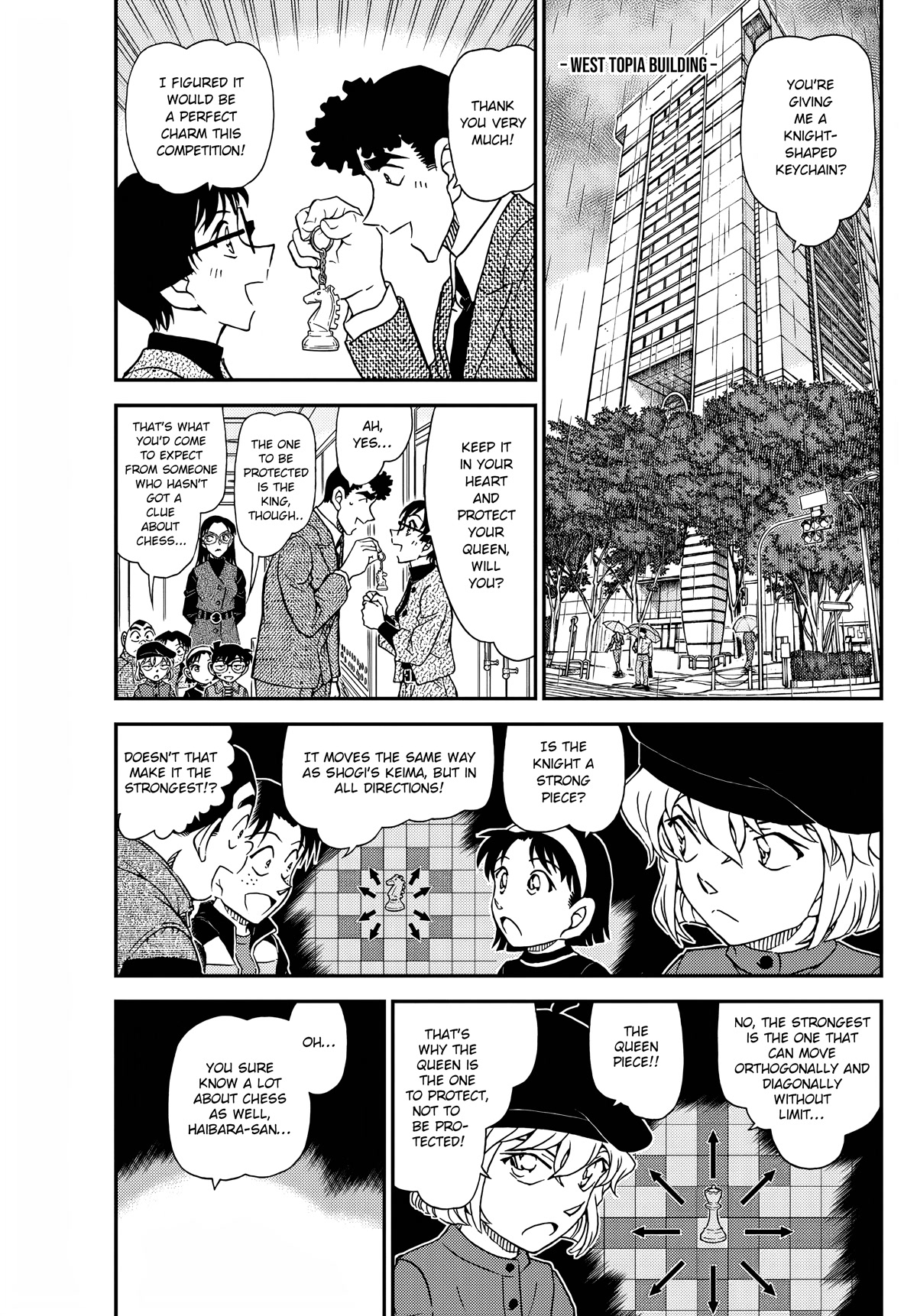 Detective Conan Chapter 1103 page 4 - Chapter 1103: The Monochrome Opening
