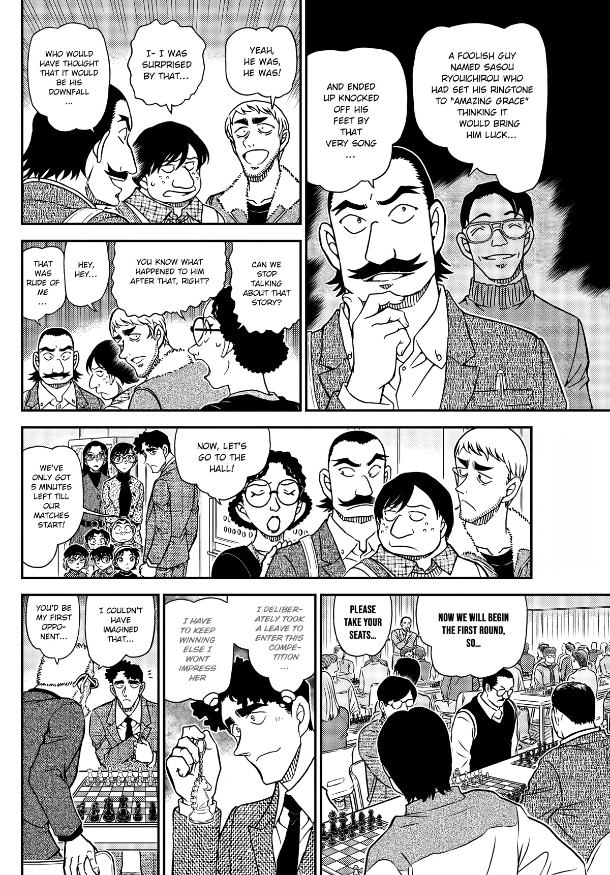 Detective Conan Chapter 1103 page 7 - Chapter 1103: The Monochrome Opening