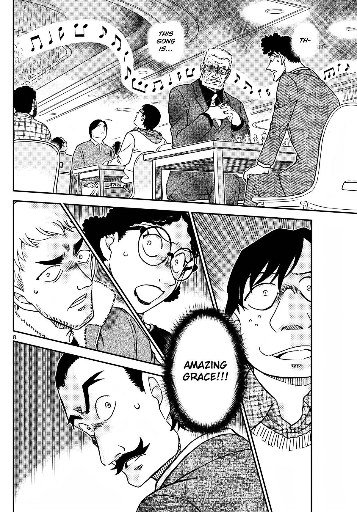 Detective Conan Chapter 1103 page 9 - Chapter 1103: The Monochrome Opening