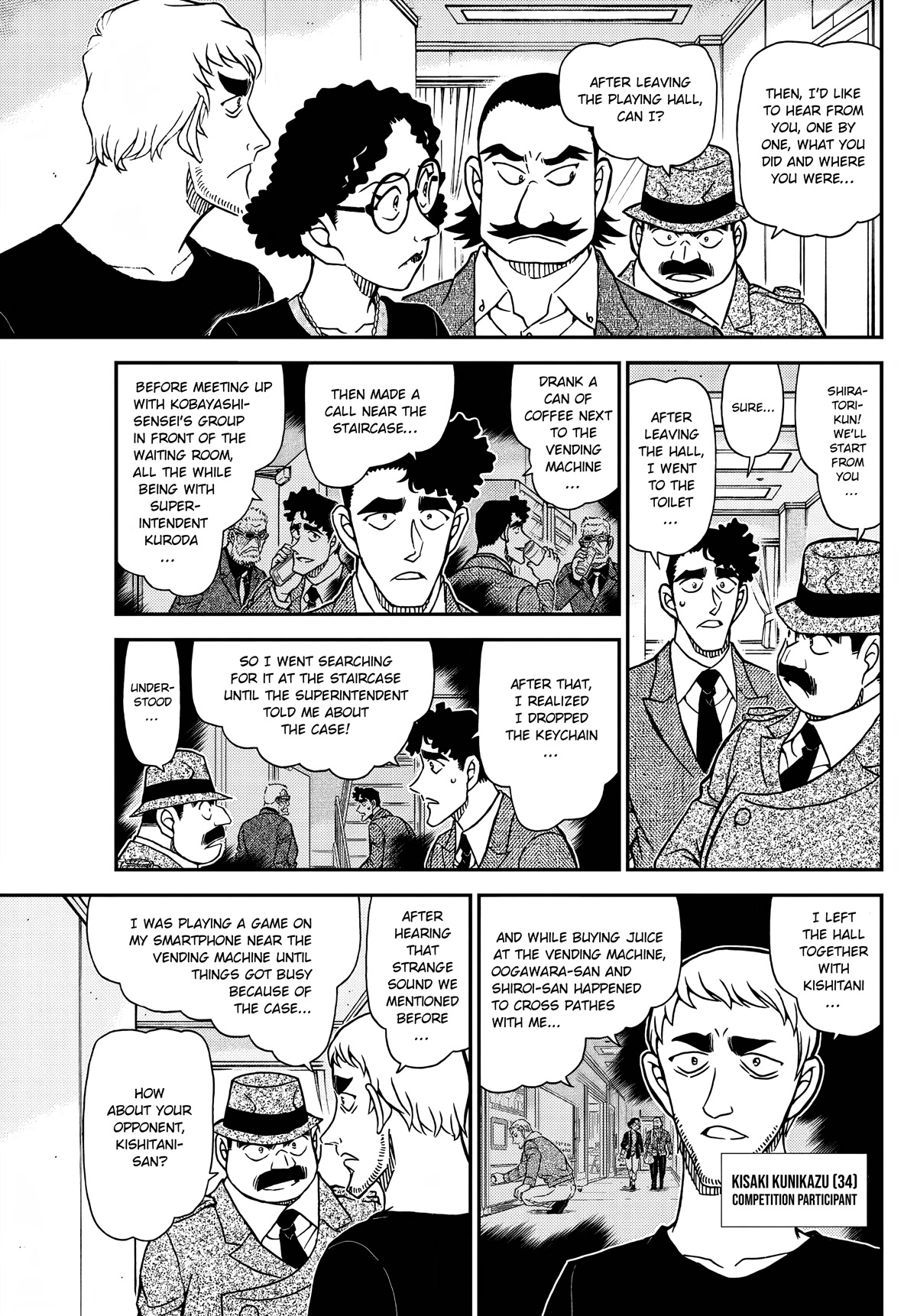 Detective Conan Chapter 1104 page 10 - Chapter 1104: The Blood-Stained Knight