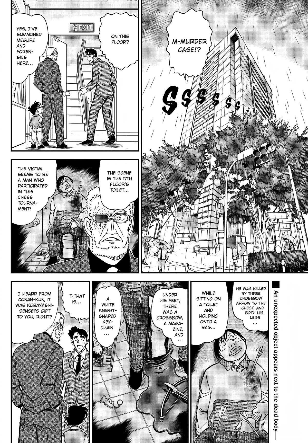 Detective Conan Chapter 1104 page 3 - Chapter 1104: The Blood-Stained Knight