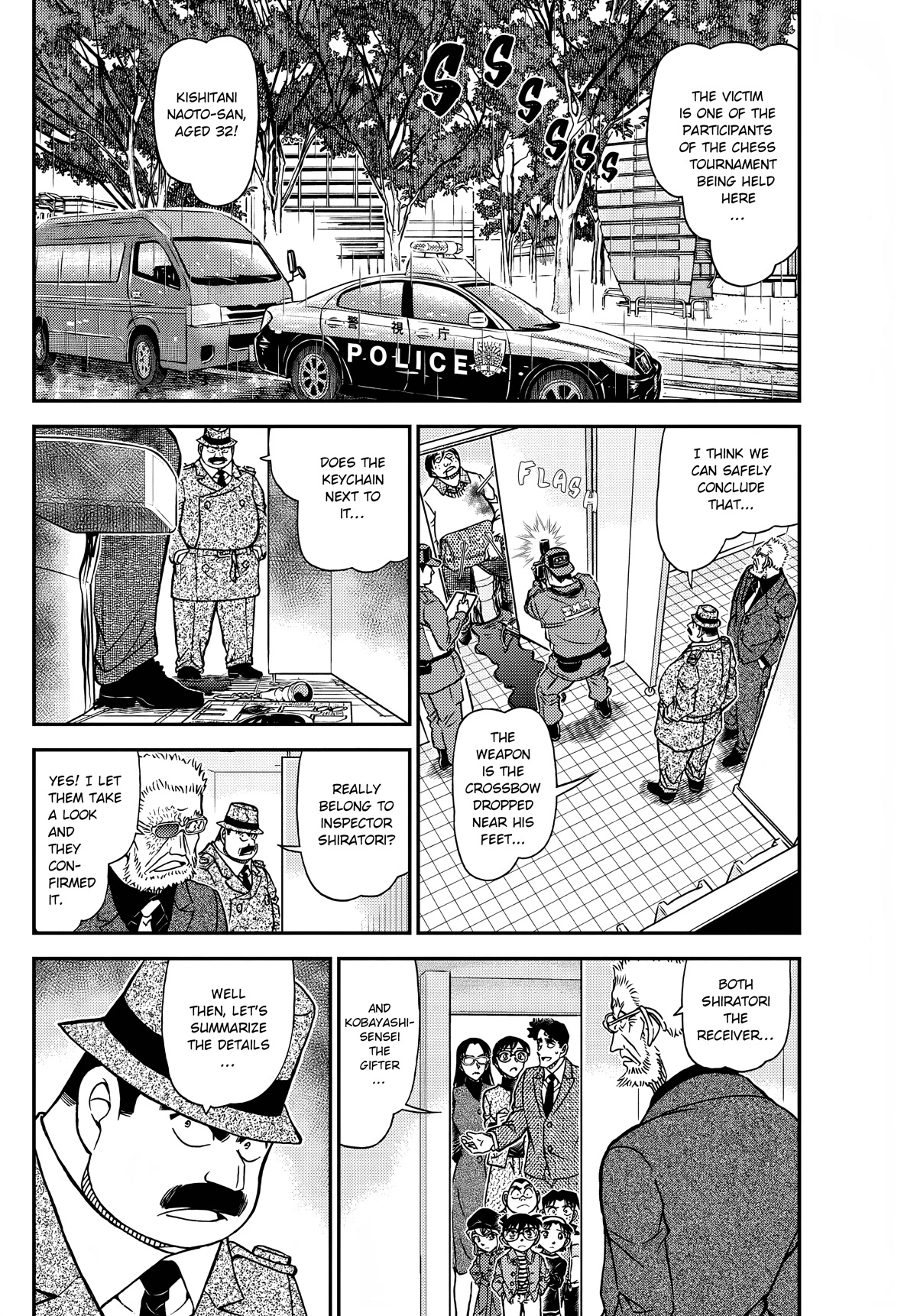 Detective Conan Chapter 1104 page 5 - Chapter 1104: The Blood-Stained Knight
